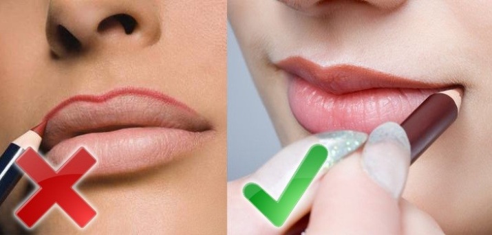 Как увеличить губы с помощью макияжа?